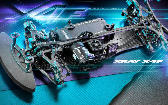 TEAM XRAY X4F'25 - 1/10 Luxury Electric TC FWD #XR300204
