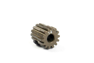 NARROW ALU PINION GEAR - HARD COATED 14T / 48 - RC Hobby Product