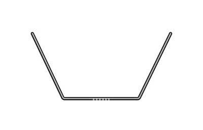 ANTI-ROLL BAR FRONT 2.6 MM - RC Hobby Product