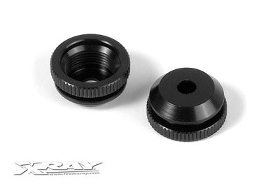 ALU SHOCK BODY NUT FOR SHOCK BOOT (2) - RC Hobby Product