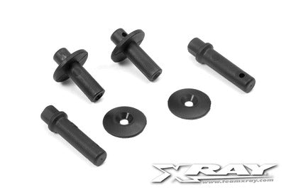 BODY MOUNT, BATTERY MOUNT - V2 & WING SHIM (2) - RC Hobby Product