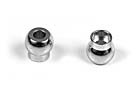 M18T NICKEL COATED PIVOT BALL 6.3 MM TYPE D (2) - RC Hobby Product