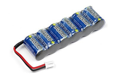 INTELLECT BATTERY PACK 6-CELL 1400mAh NiMH - 7.2V - RC Hobby Product