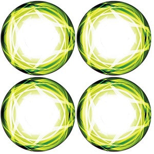 XRAY TRUGGY WHEEL STICKERS - DIE-CUT - GREEN - RC Hobby Product