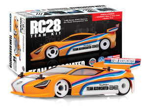 TEAM ASSOCIATED RC28R TEAM KIT WITH RADBODY MAKO X & WHEEL/TYRES