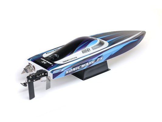 Sonicwake 24" Self-Righting Brushless Deep-V RTR, Blue