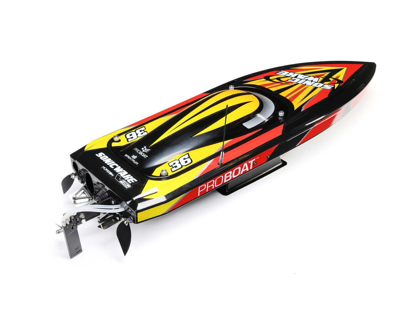 Sonicwake 36" Self-Righting Brushless Deep-V RTR, Black