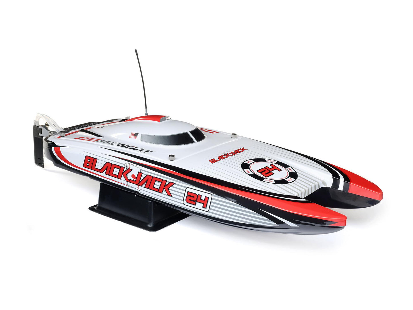 Blackjack 24" V2 Catamaran Brushless: RTR, Vegas Offshore