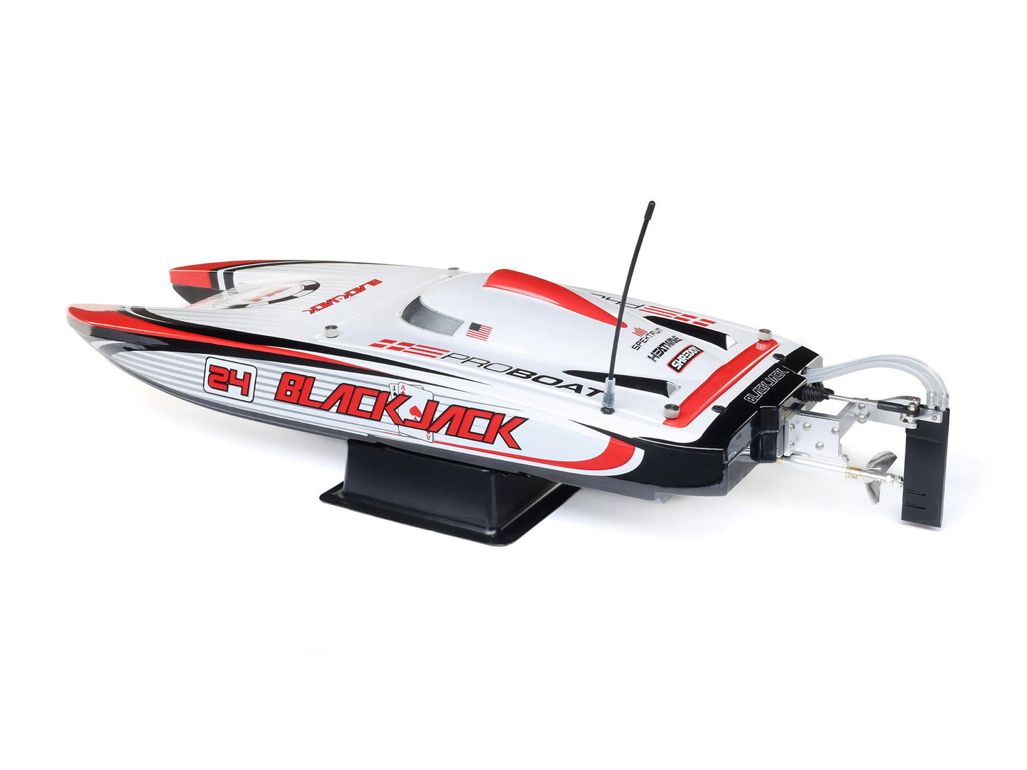 Blackjack 24" V2 Catamaran Brushless: RTR, Vegas Offshore