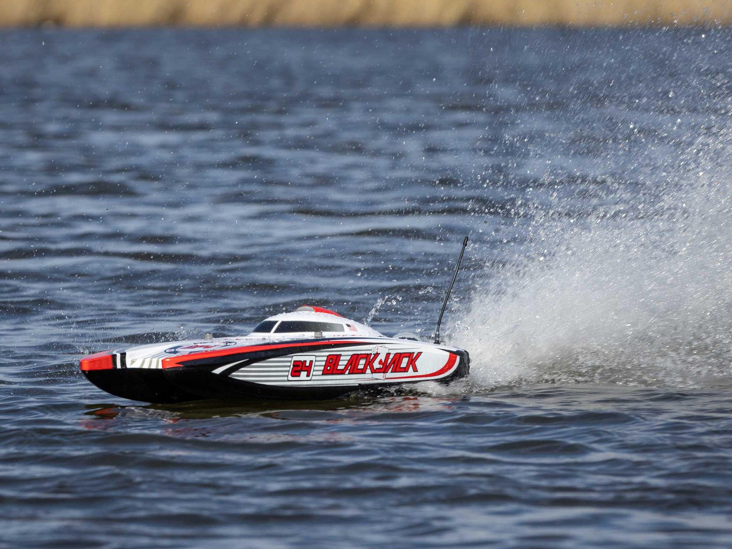 Blackjack 24" V2 Catamaran Brushless: RTR, Vegas Offshore
