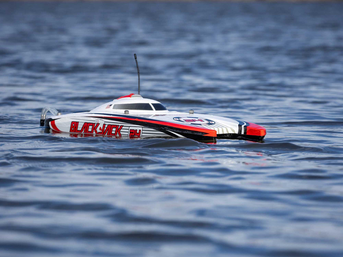 Blackjack 24" V2 Catamaran Brushless: RTR, Vegas Offshore
