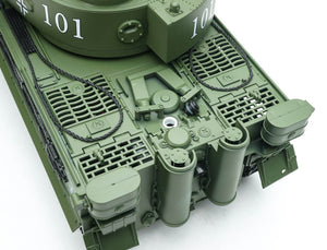 BROTHER TANK RC TANK 1:18 GERMAN TIGER 1 GREEN