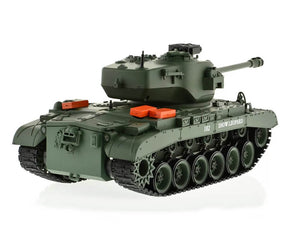 BROTHER TANK RC TANK 1:18 USA M26 PERSHING 'SNOW LEOPARD' GREEN