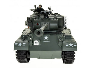 BROTHER TANK RC TANK 1:18 USA M26 PERSHING 'SNOW LEOPARD' GREEN