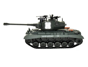 BROTHER TANK RC TANK 1:18 USA M26 PERSHING 'SNOW LEOPARD' GREEN