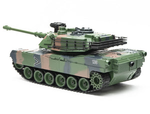 BROTHER TANK RC TANK 1:18 USA M1A2 CAMO GREEN