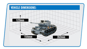 BROTHER TANK RC TANK 1:18 GERMAN PANTHER III GREY