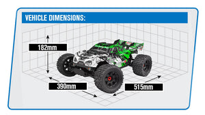 CORALLY KAGAMA-4 BRUSHLESS 4S BASHER TRUCK RTR - GREEN