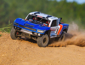 CORALLY SHIROI XP6 ROLLER SHORT COURSE TRUCK RTR - BLUE
