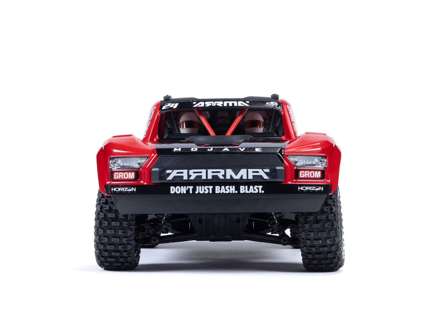1/16 MOJAVE GROM MEGA 4X4 DT with Battery & Charger Red