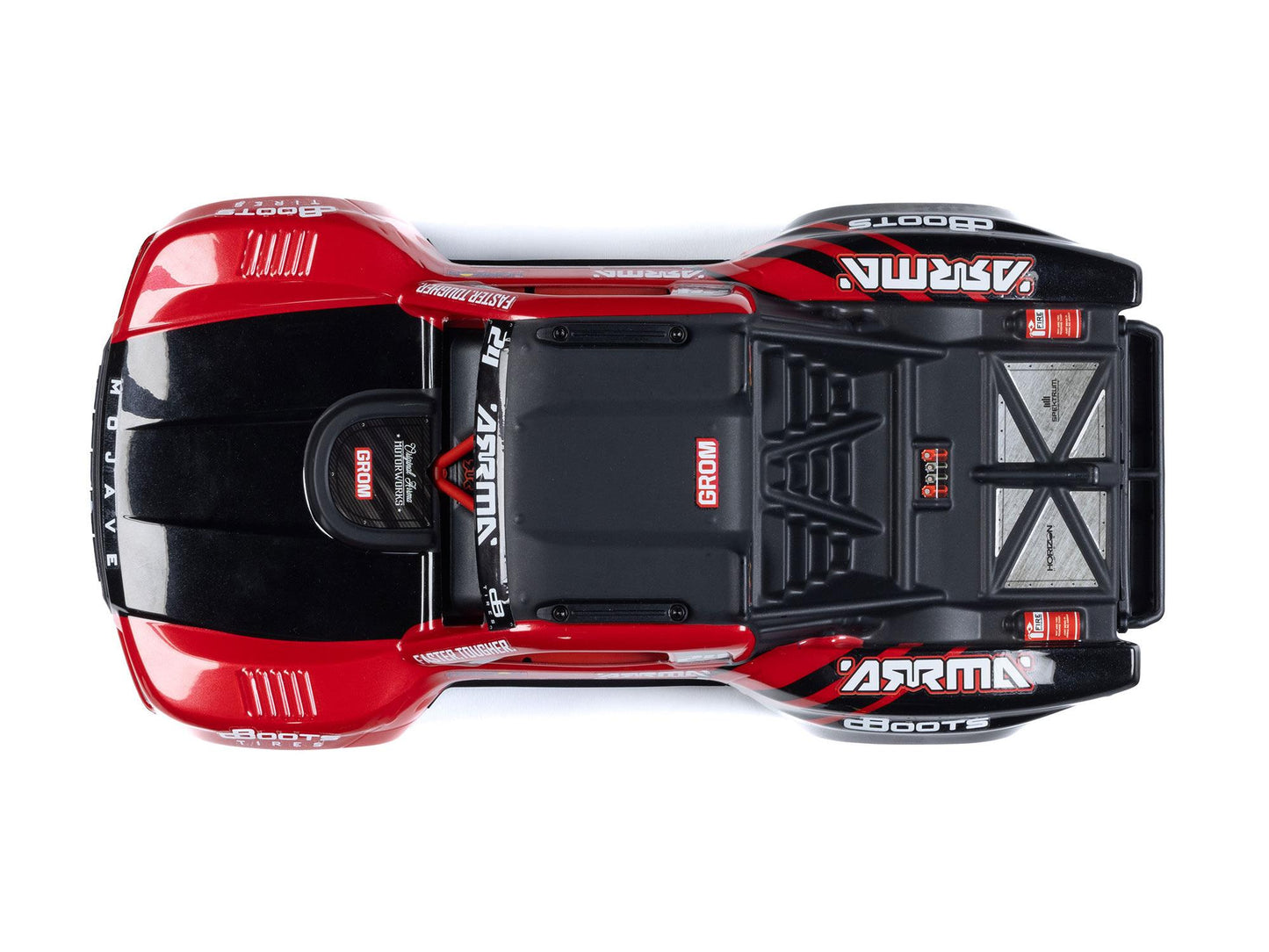 1/16 MOJAVE GROM MEGA 4X4 DT with Battery & Charger Red