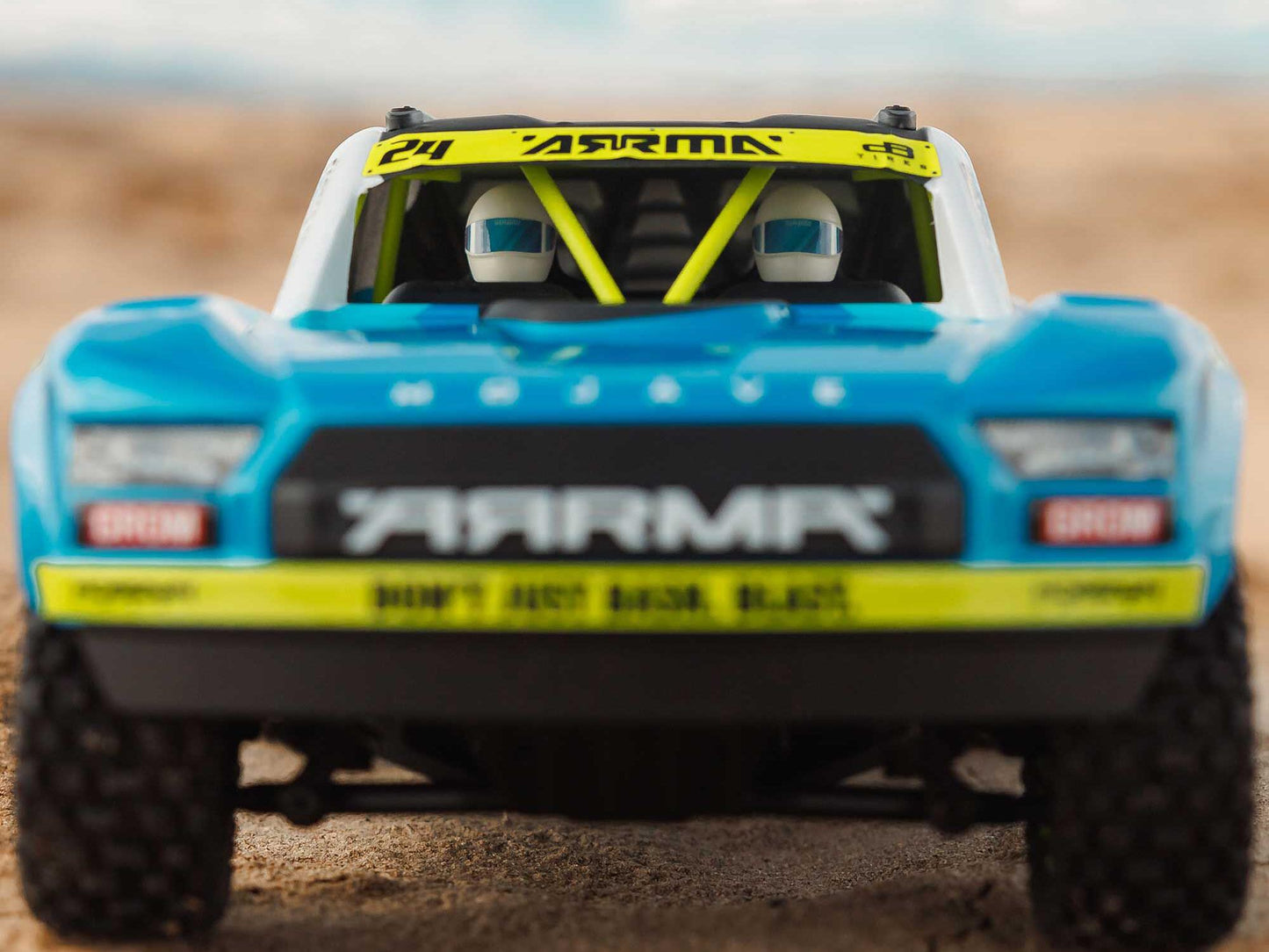 1/16 MOJAVE GROM MEGA 4X4 DT with Battery & Charger Blue