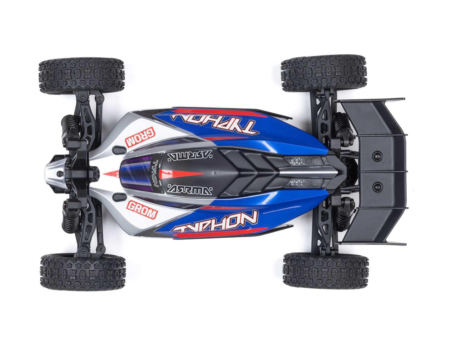 1/14 TYPHON GROM MEGA 4X4 Buggy with Battery & Charger Blue
