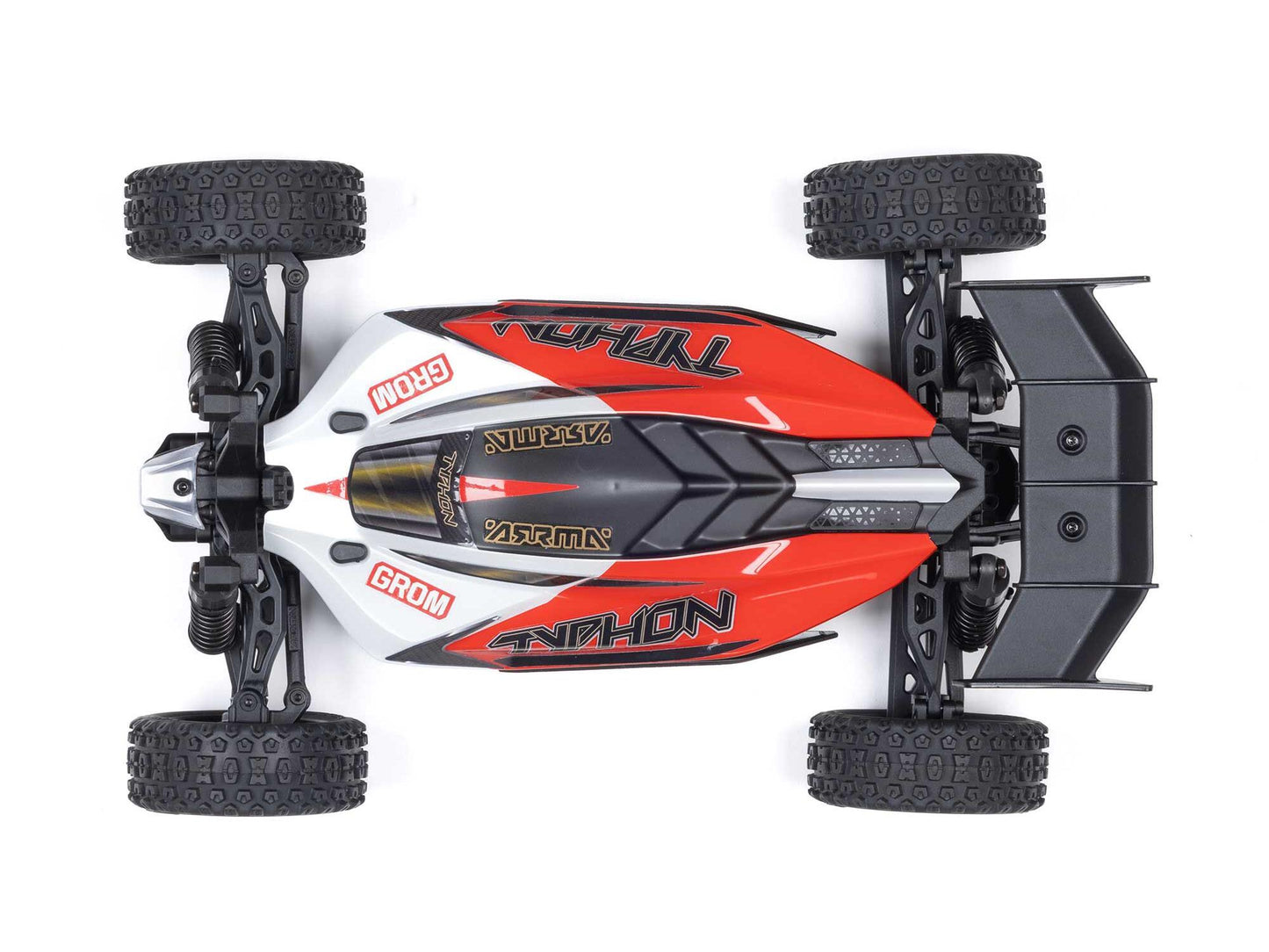 1/14 TYPHON GROM MEGA 4X4 Buggy with Battery & Charger Red