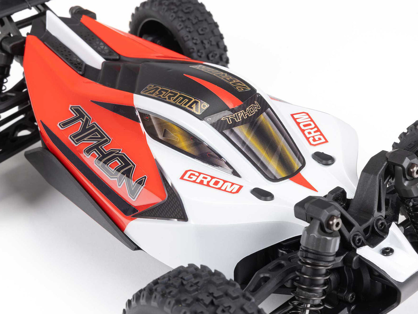 1/14 TYPHON GROM MEGA 4X4 Buggy with Battery & Charger Red