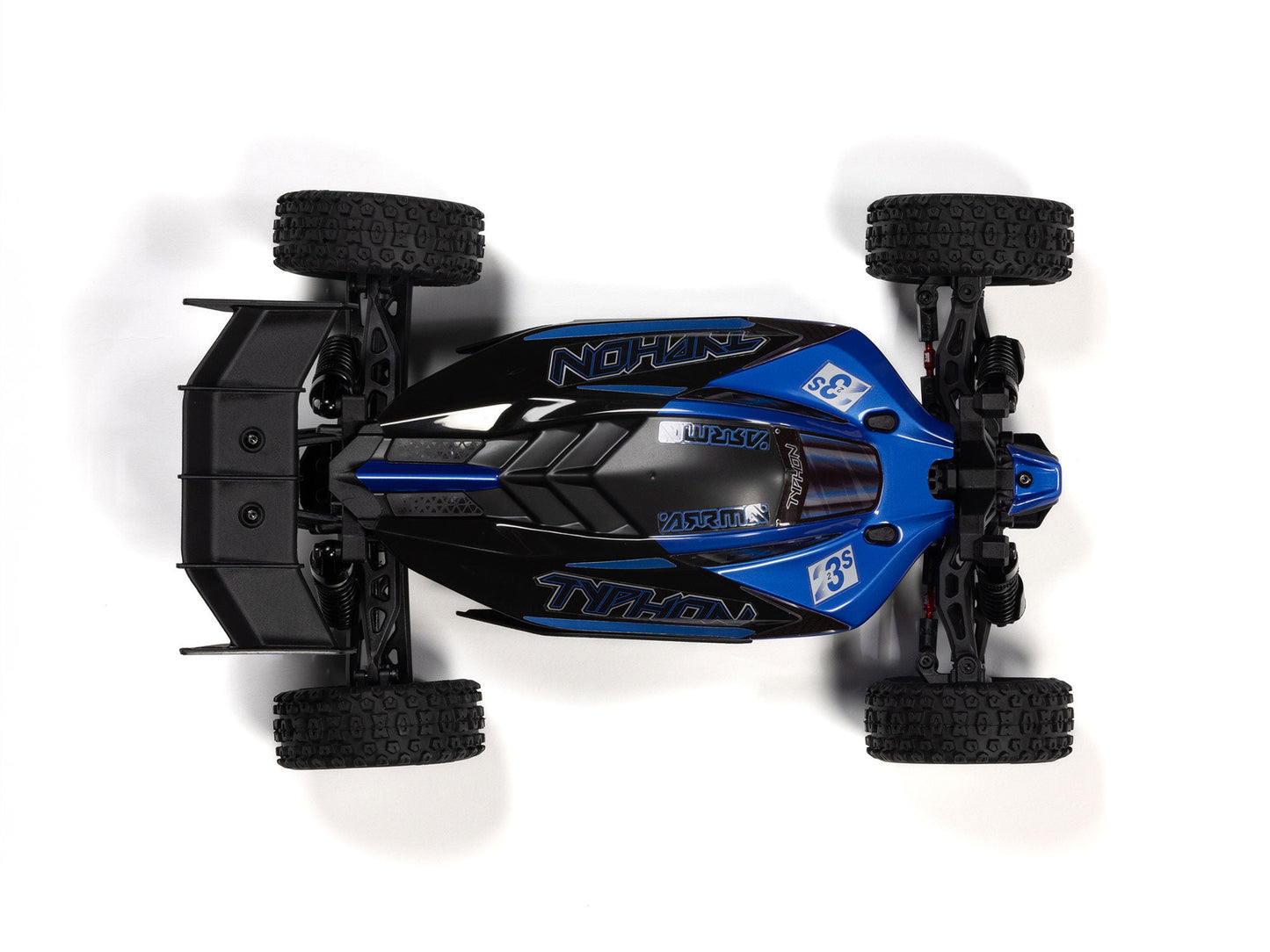 1/14 TYPHON GROM 223S BLX 4X4 with Batt/Charger Blue