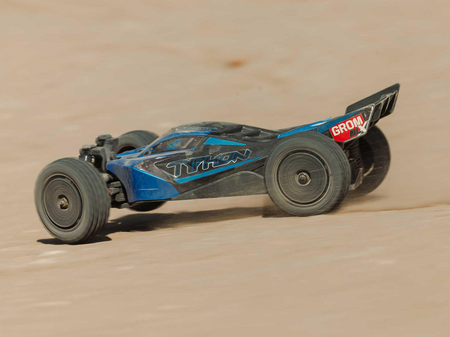 1/14 TYPHON GROM 223S BLX 4X4 with Batt/Charger Blue