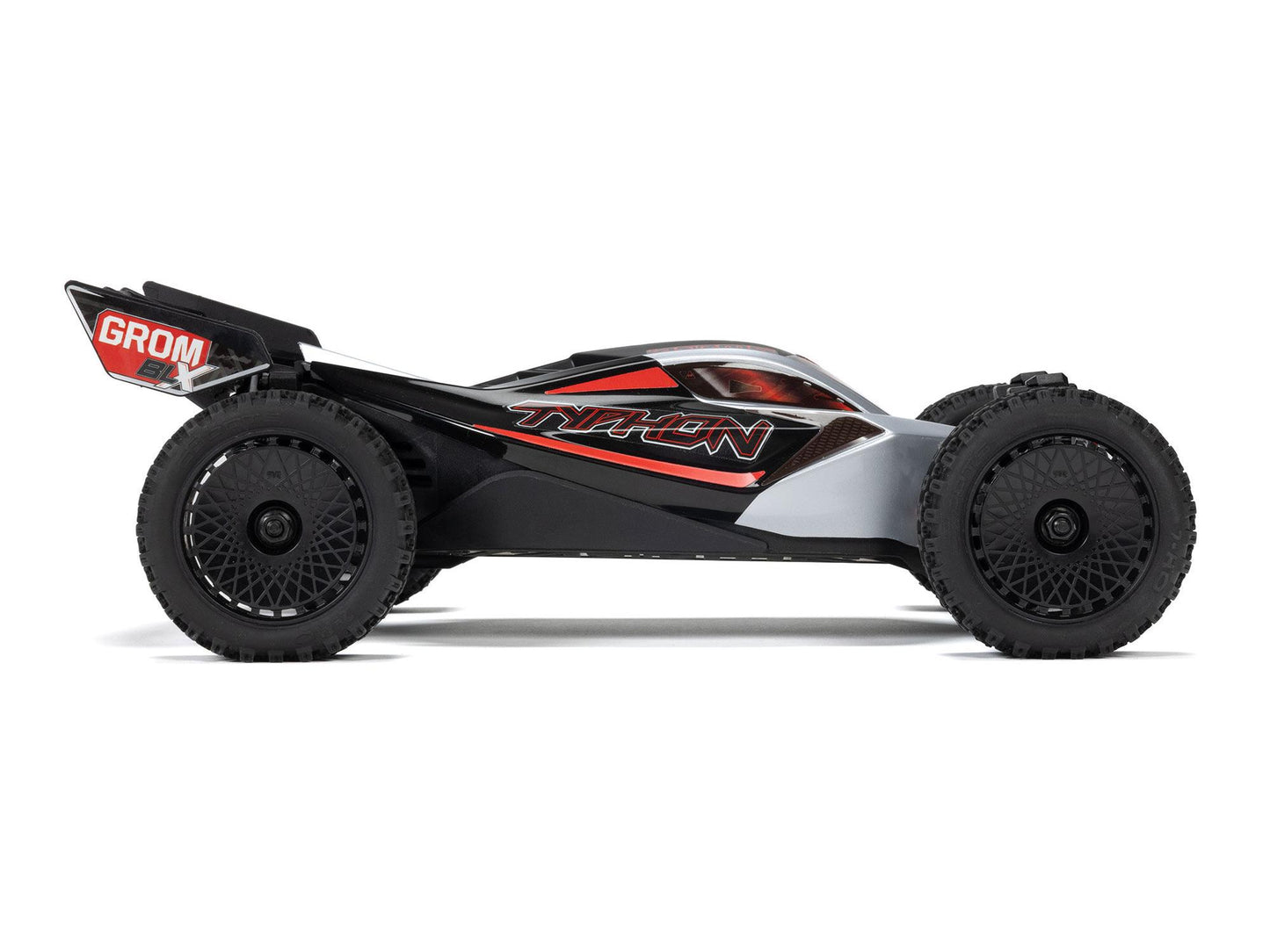 1/14 TYPHON GROM 223S BLX 4X4 Buggy (No Batt/Charg) Silver
