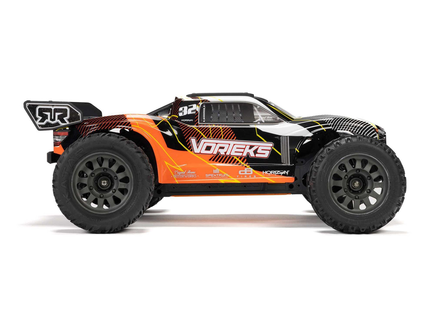 1/10 VORTEKS MEGA 550 4X2 ST with Battery & Charger Orange