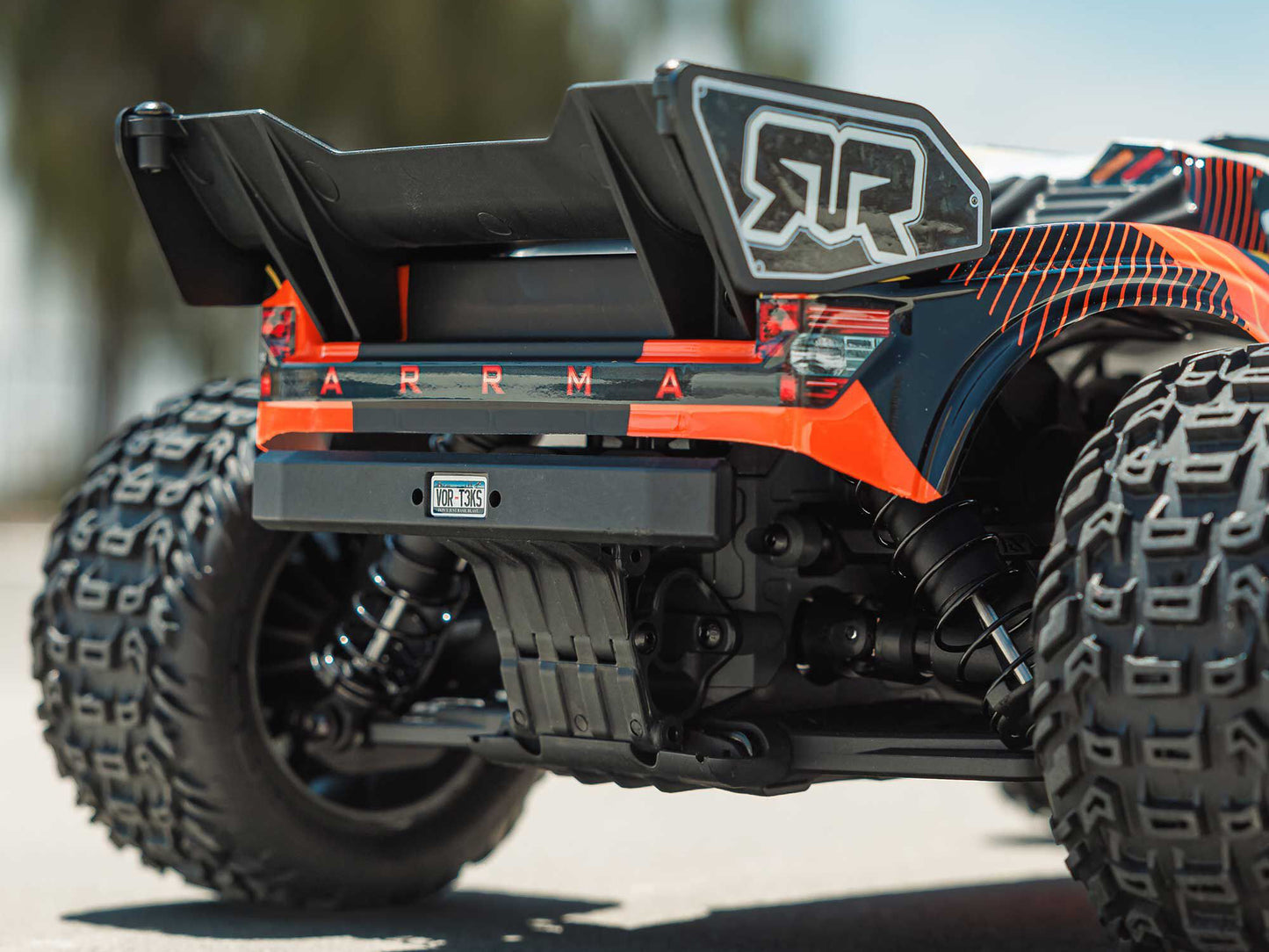 1/10 VORTEKS MEGA 550 4X2 ST with Battery & Charger Orange
