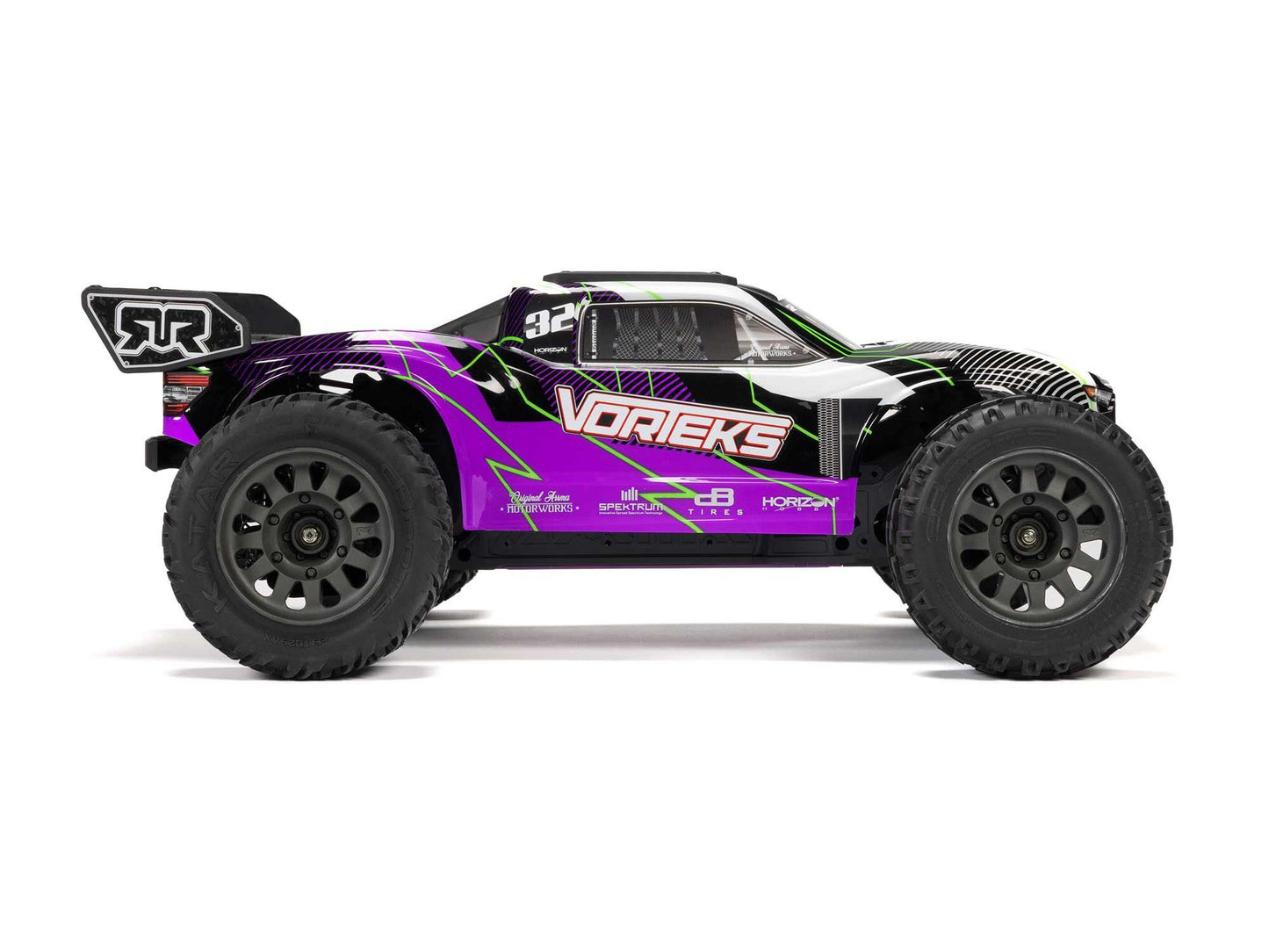 1/10 VORTEKS MEGA 550 4X2 ST with Battery & Charger Purple