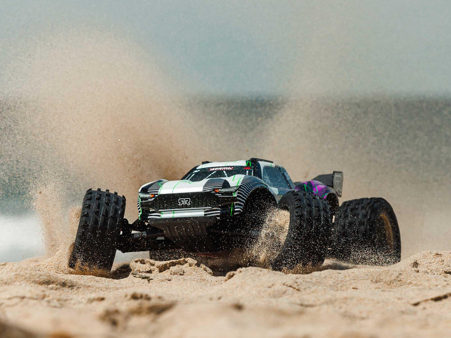 1/10 VORTEKS MEGA 550 4X2 ST with Battery & Charger Purple