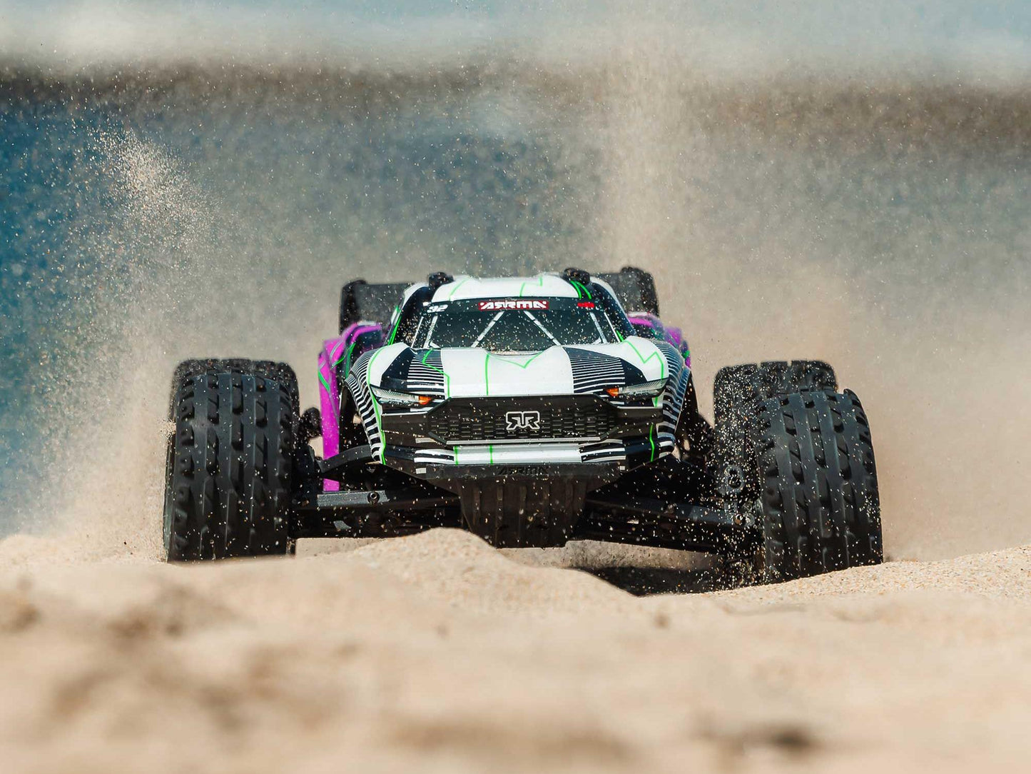 1/10 VORTEKS MEGA 550 4X2 ST with Battery & Charger Purple