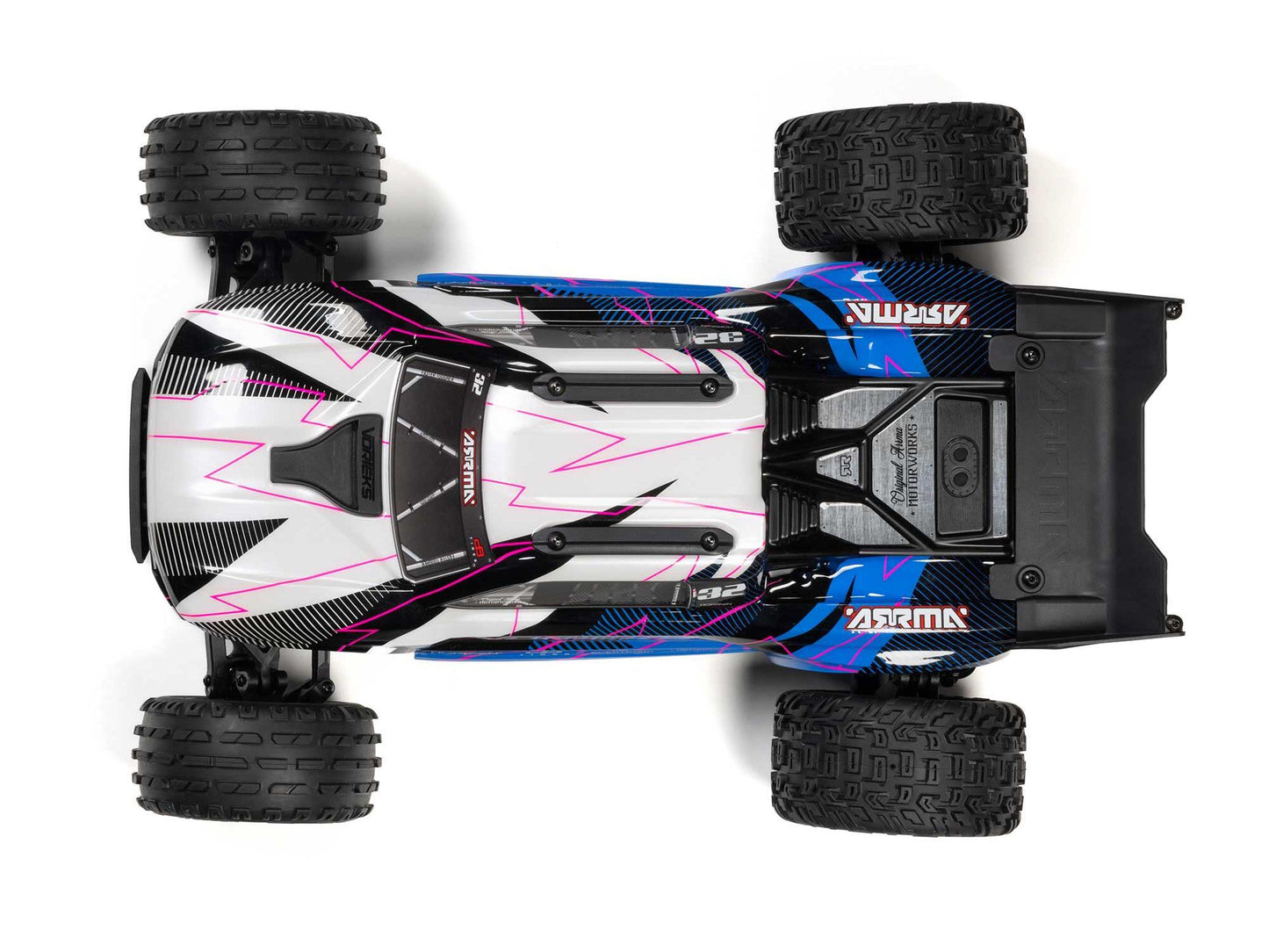 1/10 VORTEKS MEGA 550 4X2 ST ARTR (No Battery/Charger) Blue
