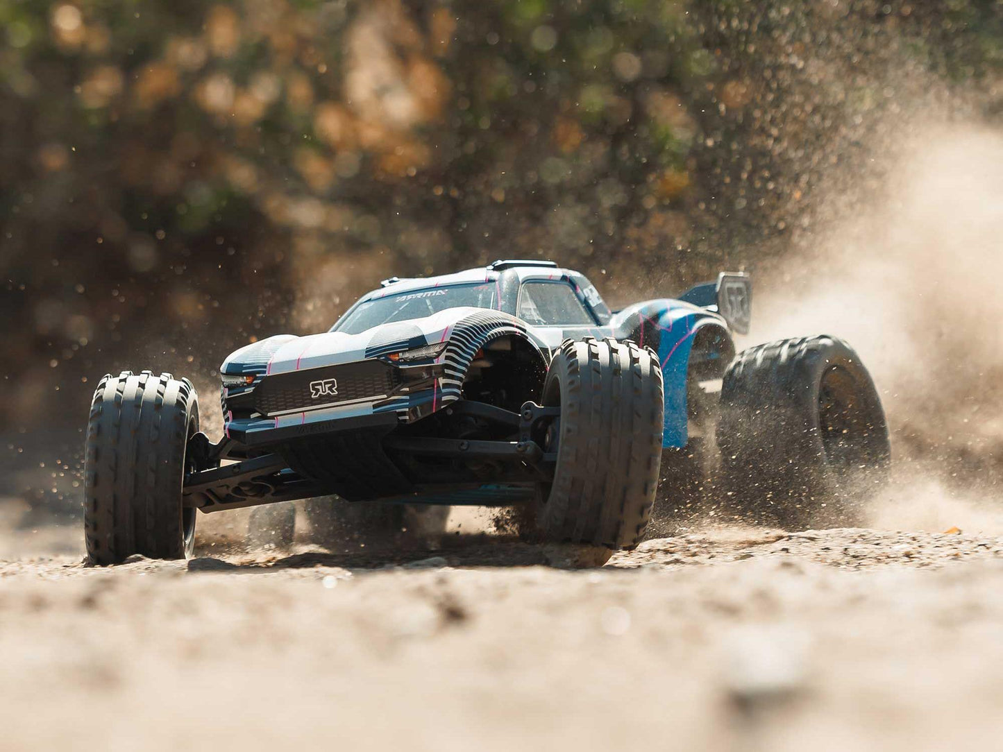 1/10 VORTEKS MEGA 550 4X2 ST ARTR (No Battery/Charger) Blue