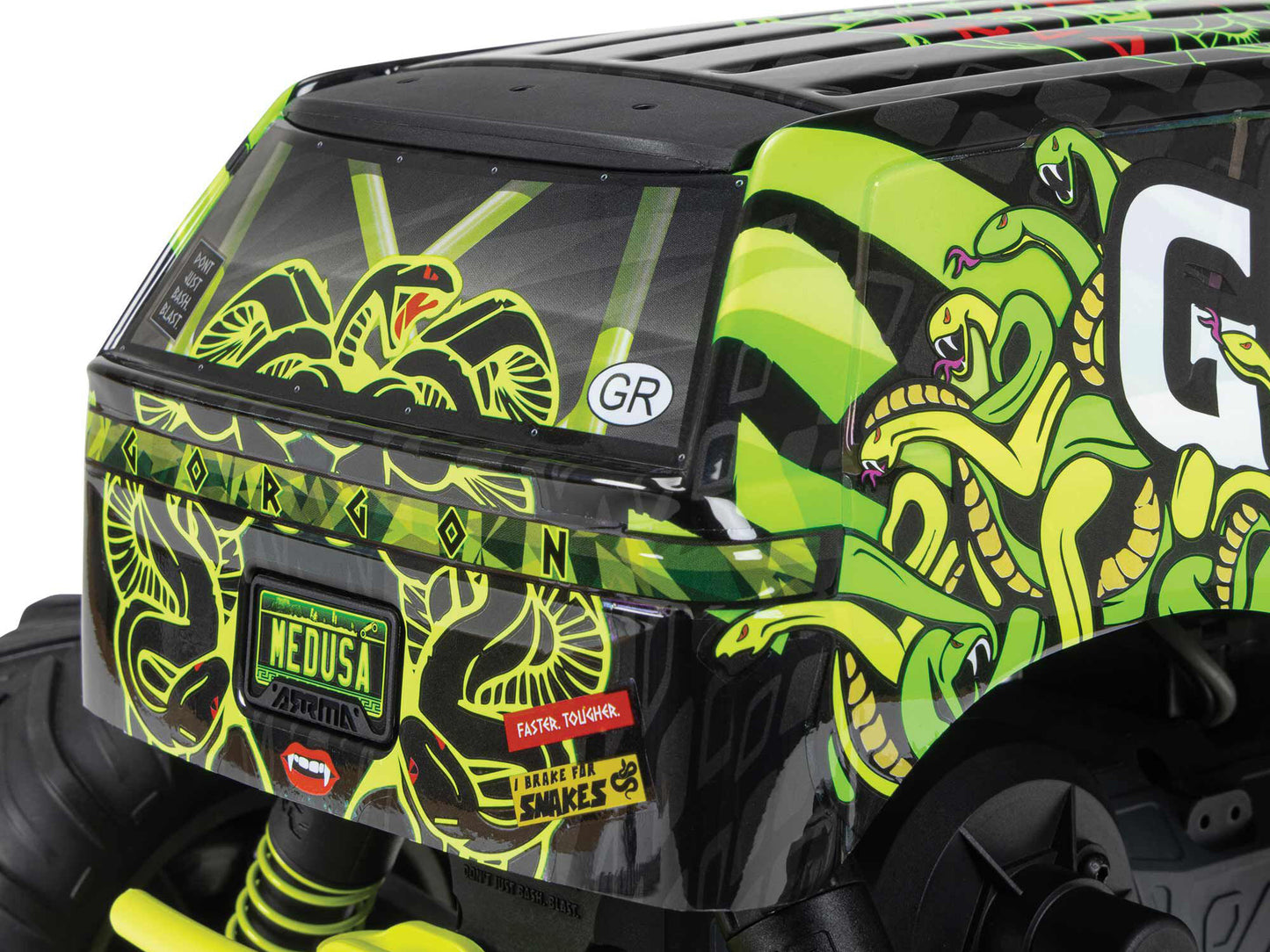 1/10 GORGON MEGA 550 2WD MT with Battery & Charger Yellow