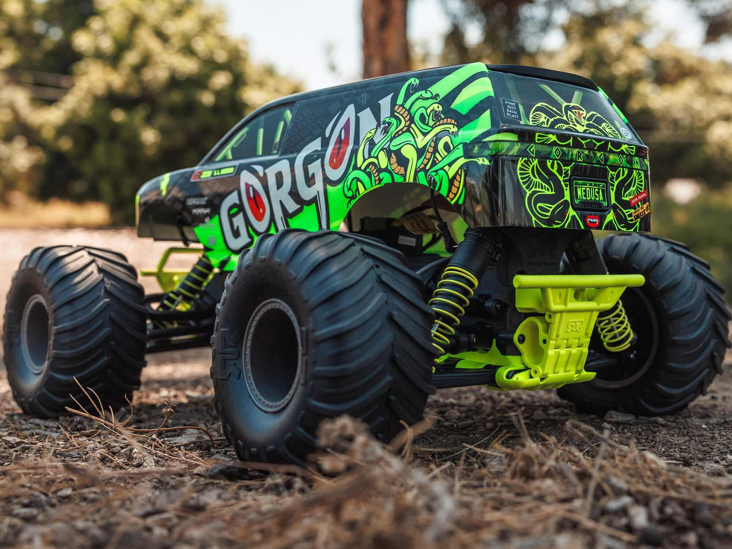 1/10 GORGON MEGA 550 2WD MT with Battery & Charger Yellow