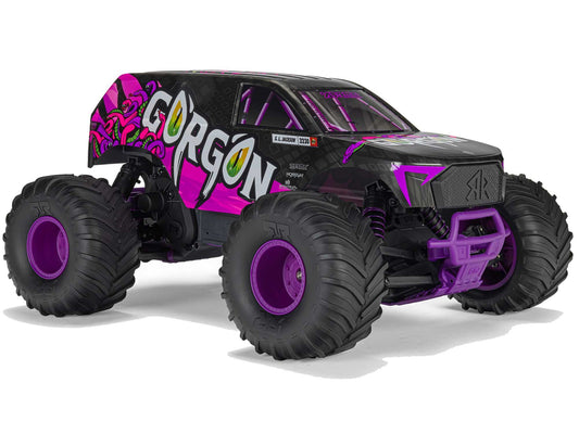 1/10 GORGON MEGA 550 2WD MT with Battery & Charger Purple