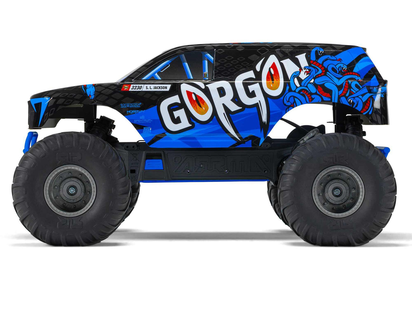 1/10 GORGON MEGA 550 2WD MT (no Battery/Charger) Blue
