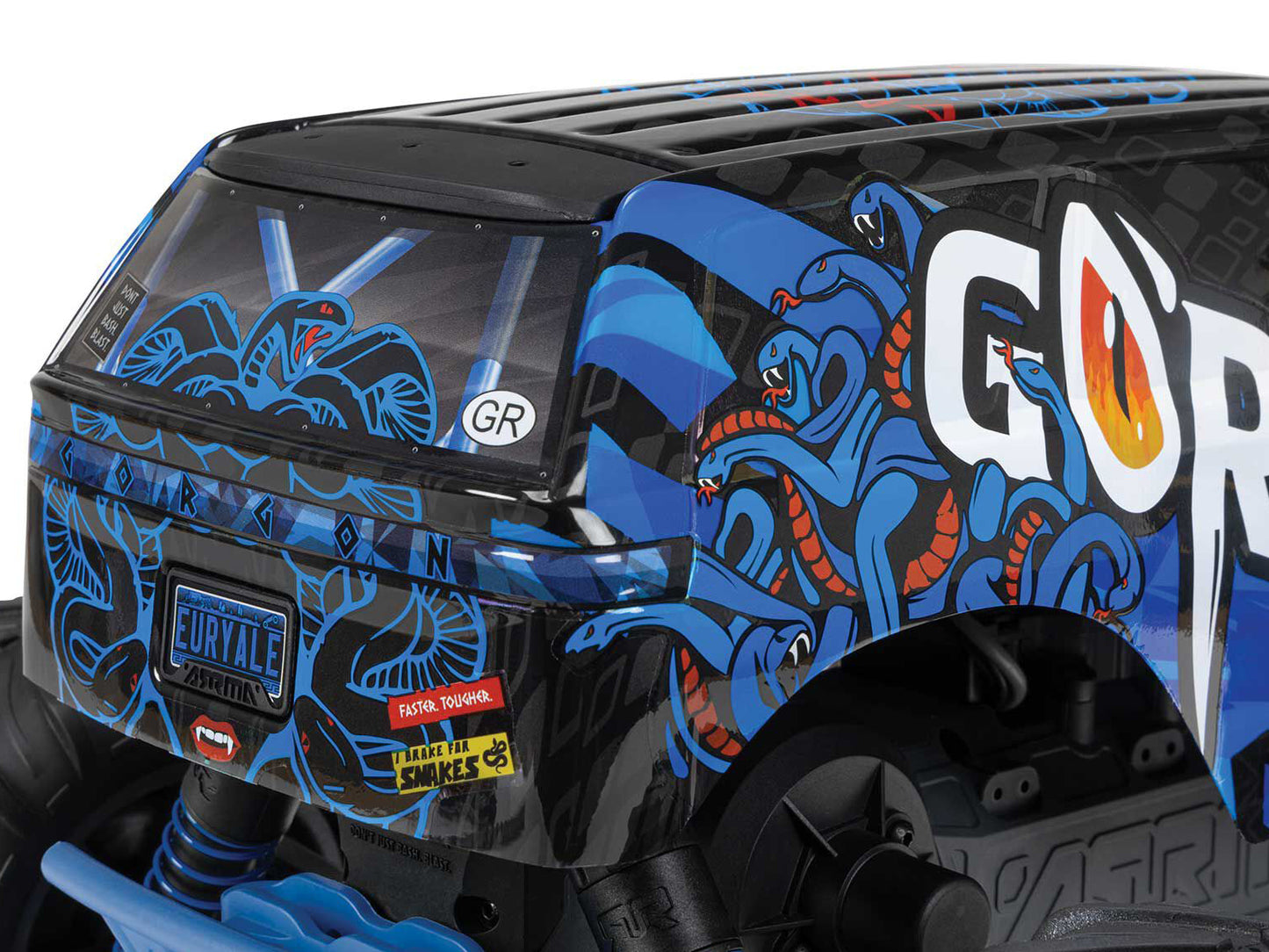 1/10 GORGON MEGA 550 2WD MT (no Battery/Charger) Blue