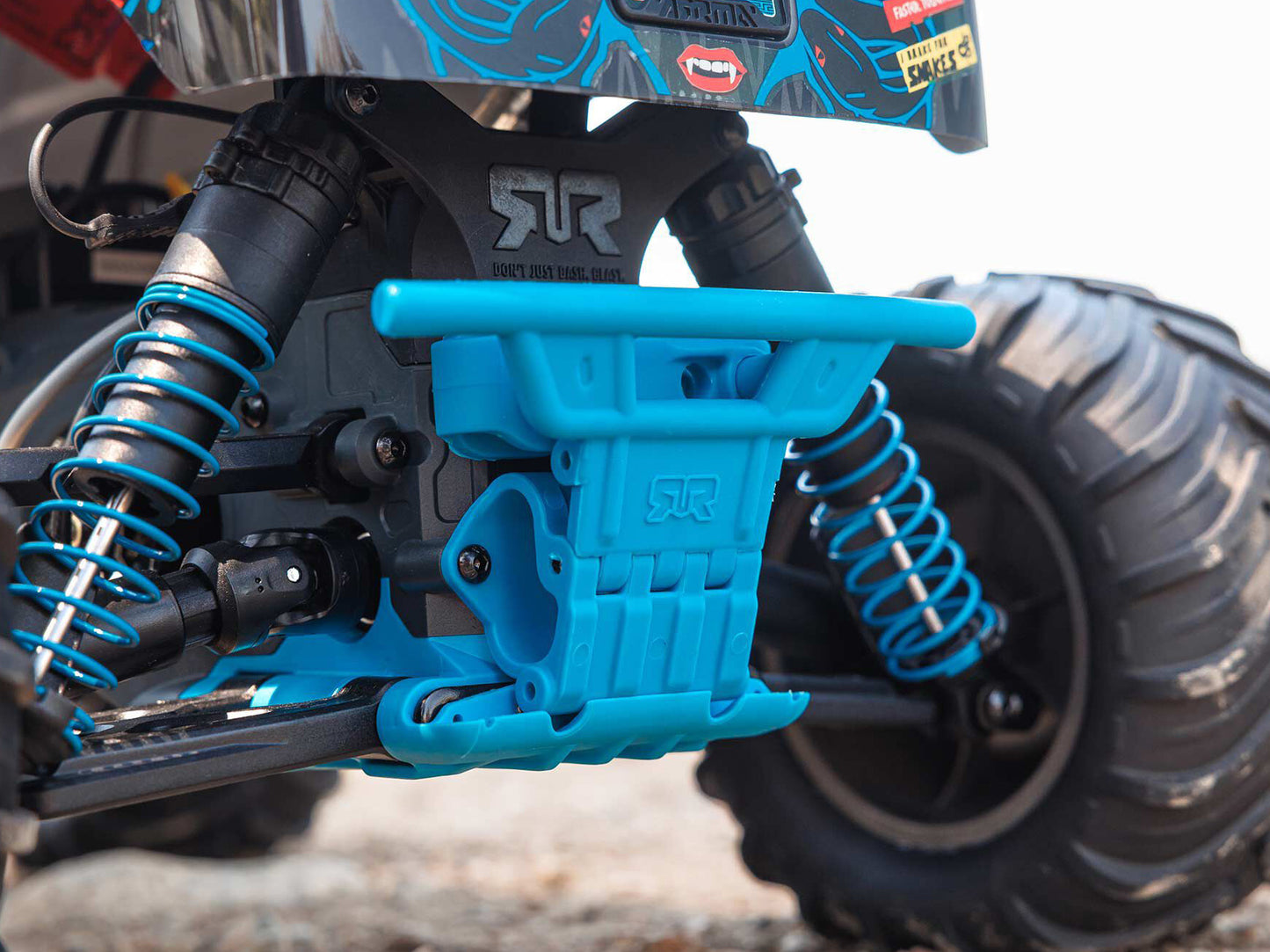 1/10 GORGON MEGA 550 2WD MT (no Battery/Charger) Blue