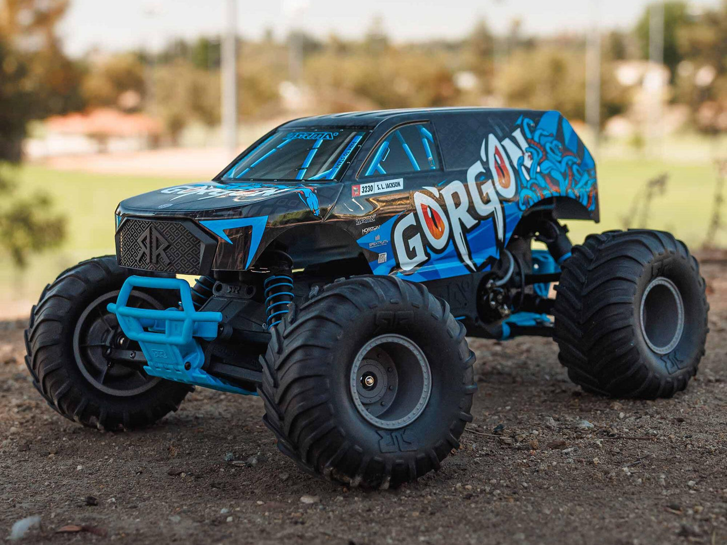 1/10 GORGON MEGA 550 2WD MT (no Battery/Charger) Blue