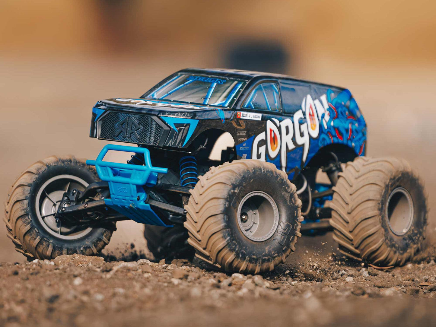 1/10 GORGON MEGA 550 2WD MT (no Battery/Charger) Blue