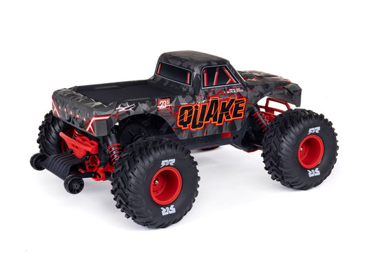 1/10 QUAKE 223S DSC 2WD RTR Brushless Monster Truck, Red