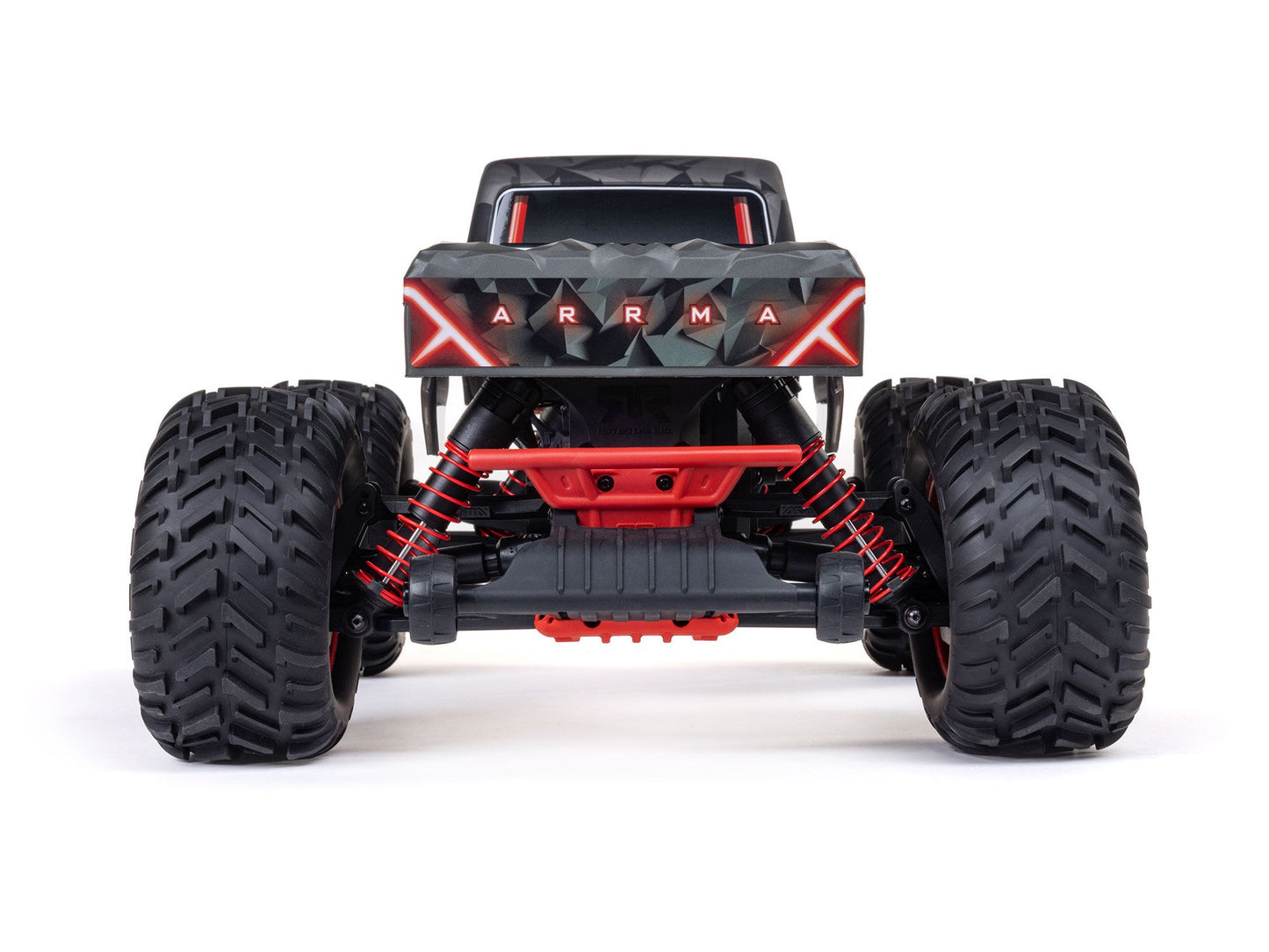 1/10 QUAKE 223S DSC 2WD RTR Brushless Monster Truck, Red