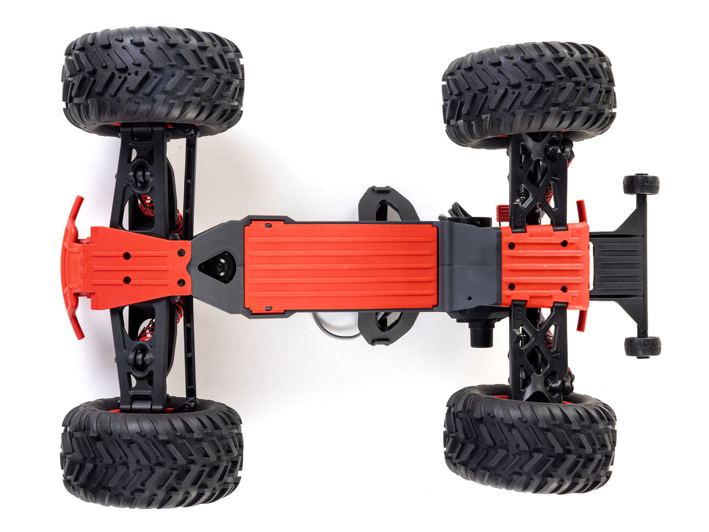 1/10 QUAKE 223S DSC 2WD RTR Brushless Monster Truck, Red